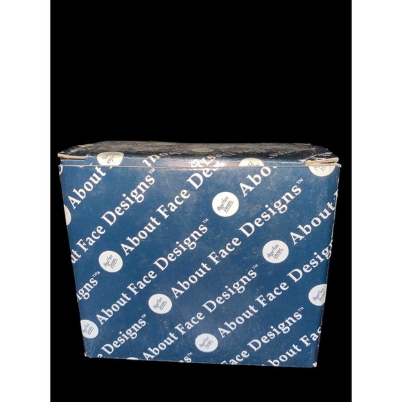 About Face Designs MESSENGERS GLASS SLIPPER HIGH HEEL SHOE VTG glass figurine - Picture 7 of 8